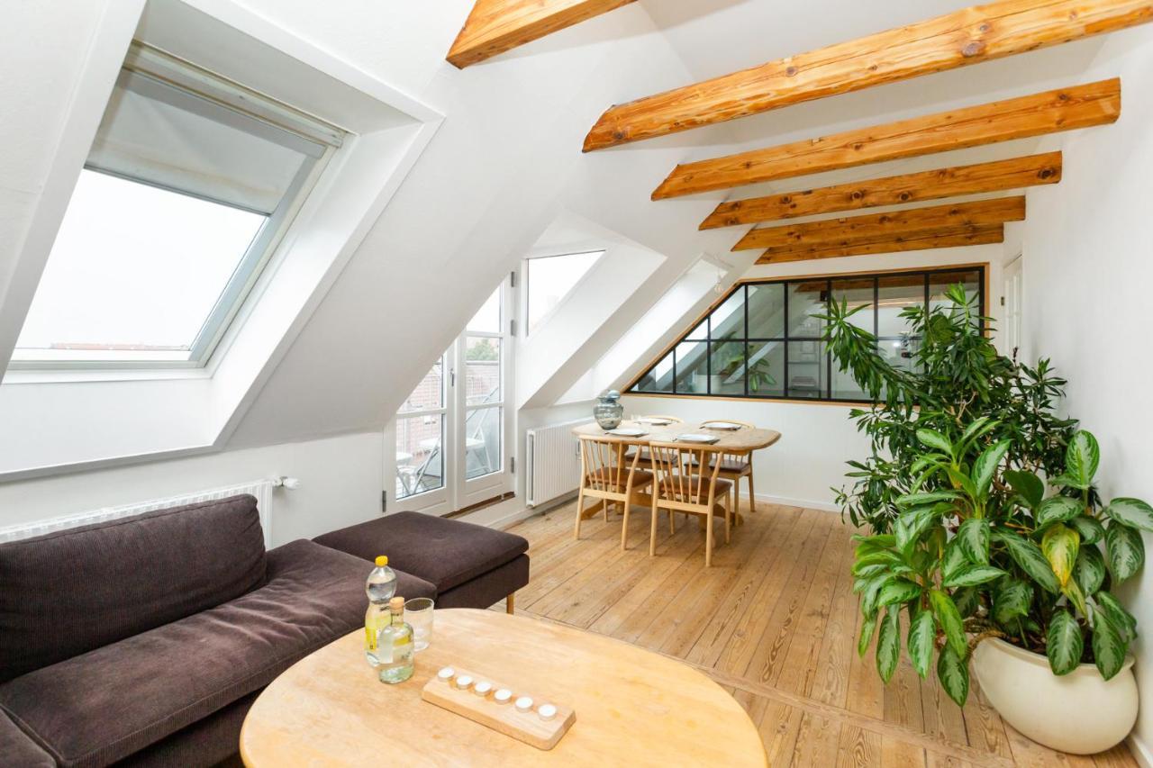 Come Stay In Penthouse With Room For 2-People Орхус Экстерьер фото