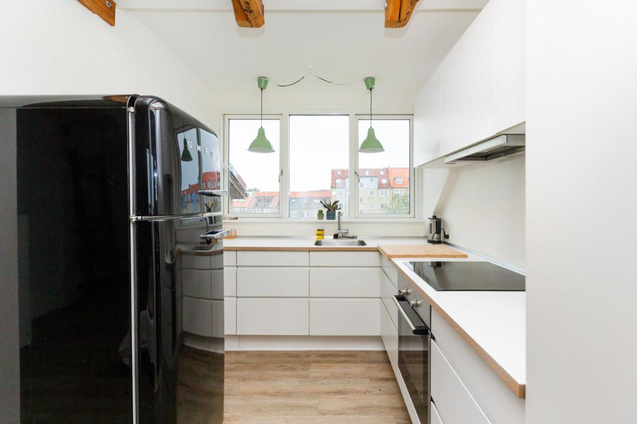 Come Stay In Penthouse With Room For 2-People Орхус Экстерьер фото